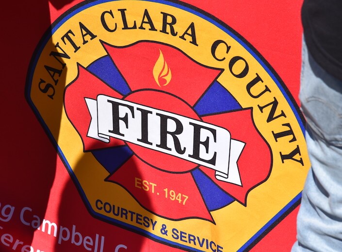 Santa Clara Fire Department logo.