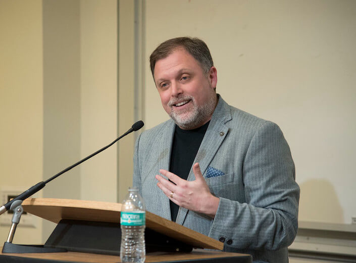 Tim Wise, speaker about race.