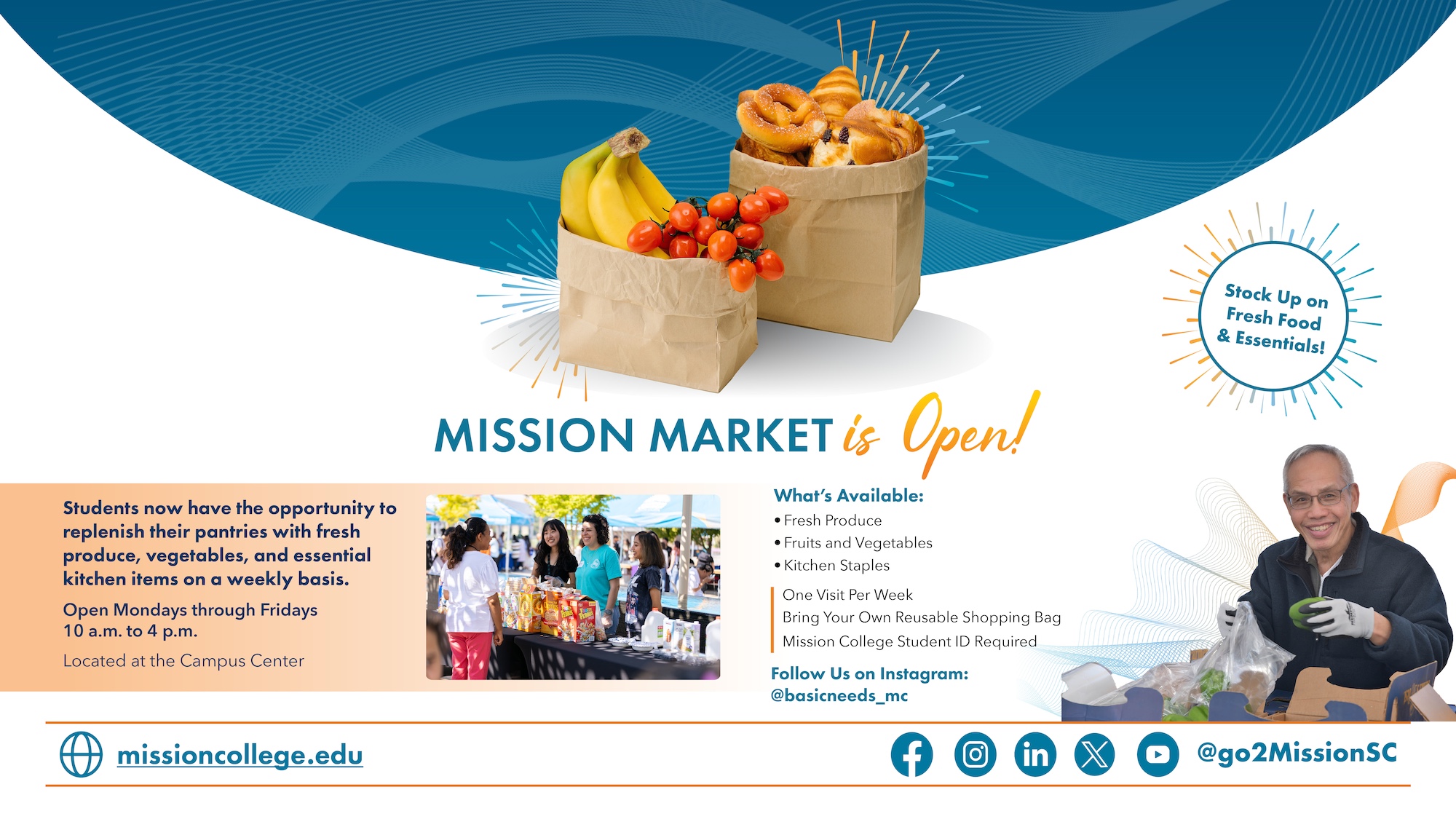 Mission Market is open!